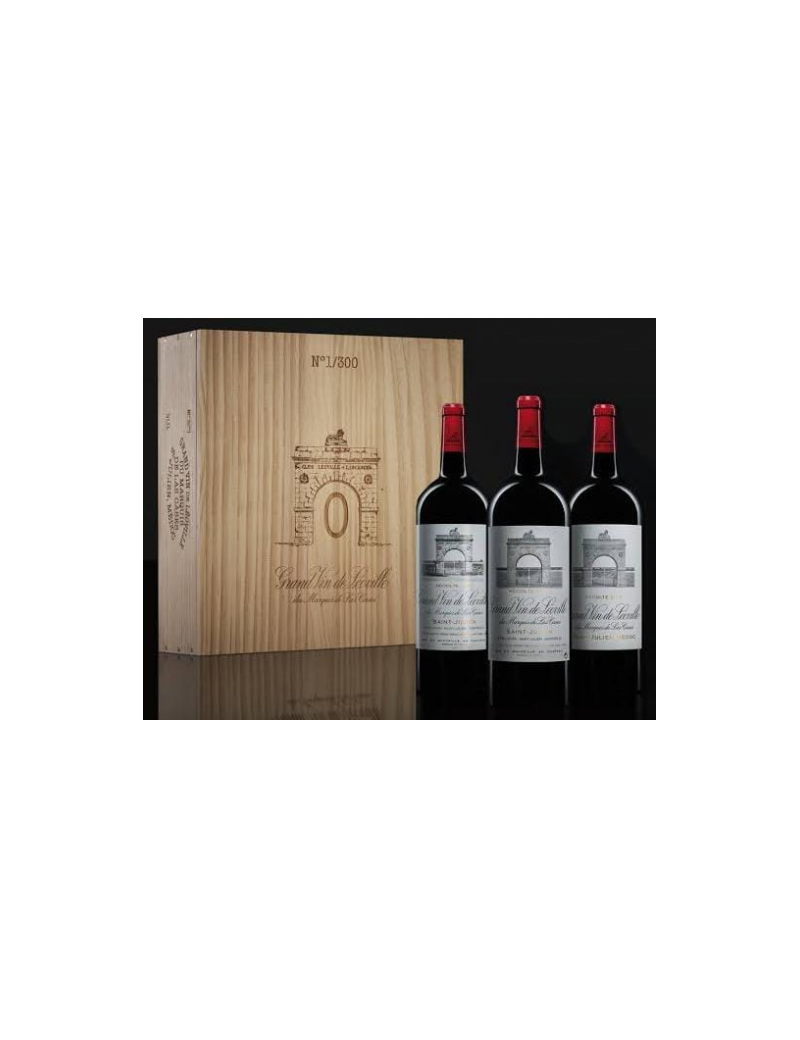 Léoville Las Cases 2ème Grand Cru Classé: Vertical 8 con 3 magnums (1500 ml) en grandes añadas 1988, 1998 y 2008