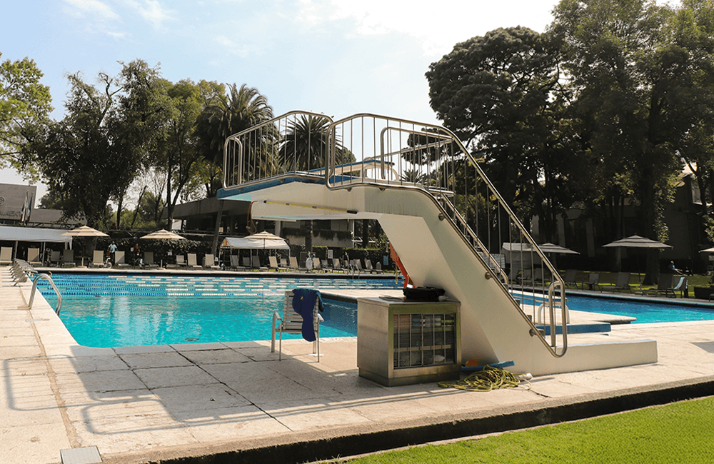 club france gimnasio con alberca en cdmx