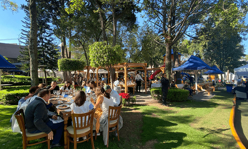 club france lejardin restaurante con jardin